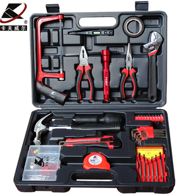 正品五金 卡夫101件套家用工具組合 一箱在手，居家無(wú)憂